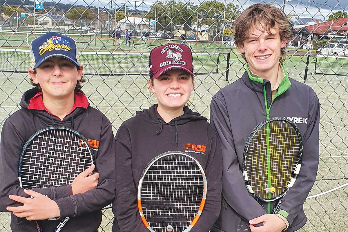 Tennis Juniors represent at state Combined High Schools Championships ...