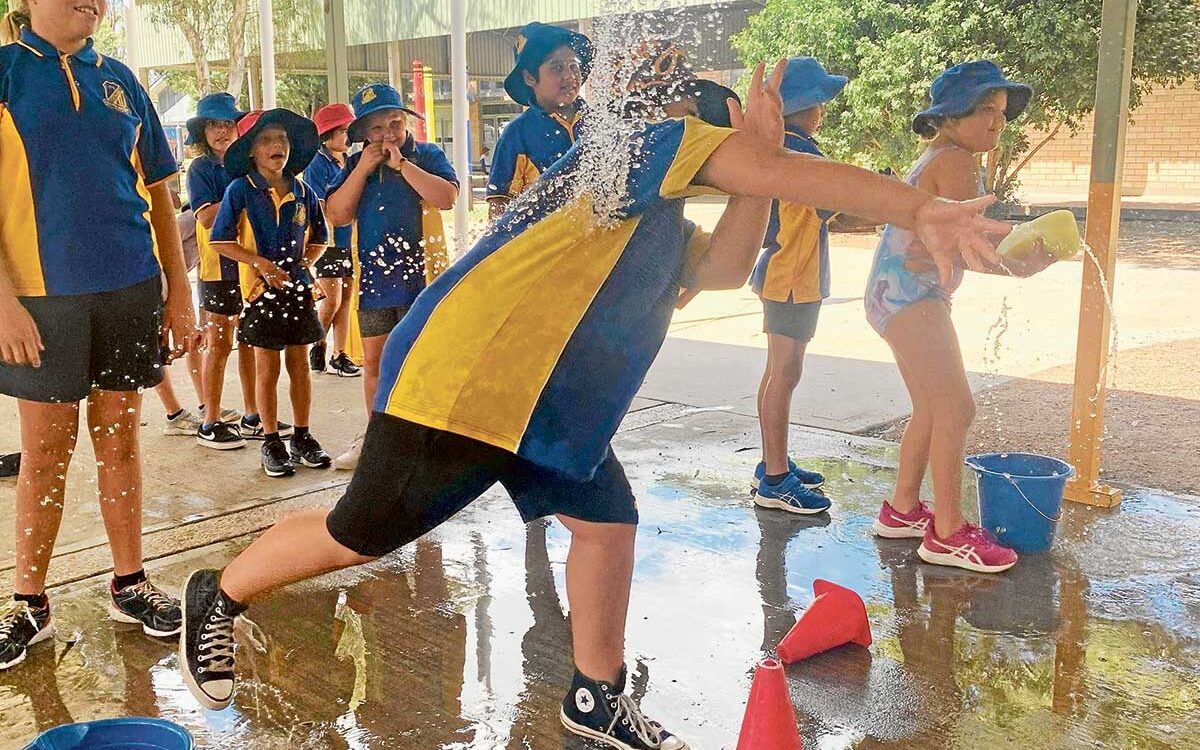 Water fun day at coonamble public school the coonamble times